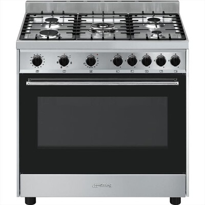 SMEG - Cucina a gas B901GMXI9 Classe A-Inox