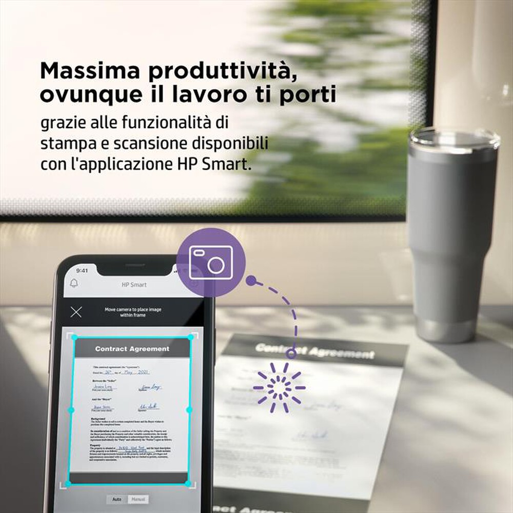 "HP - MULTIFUNZIONE LASERJET M140WE-Bianca"