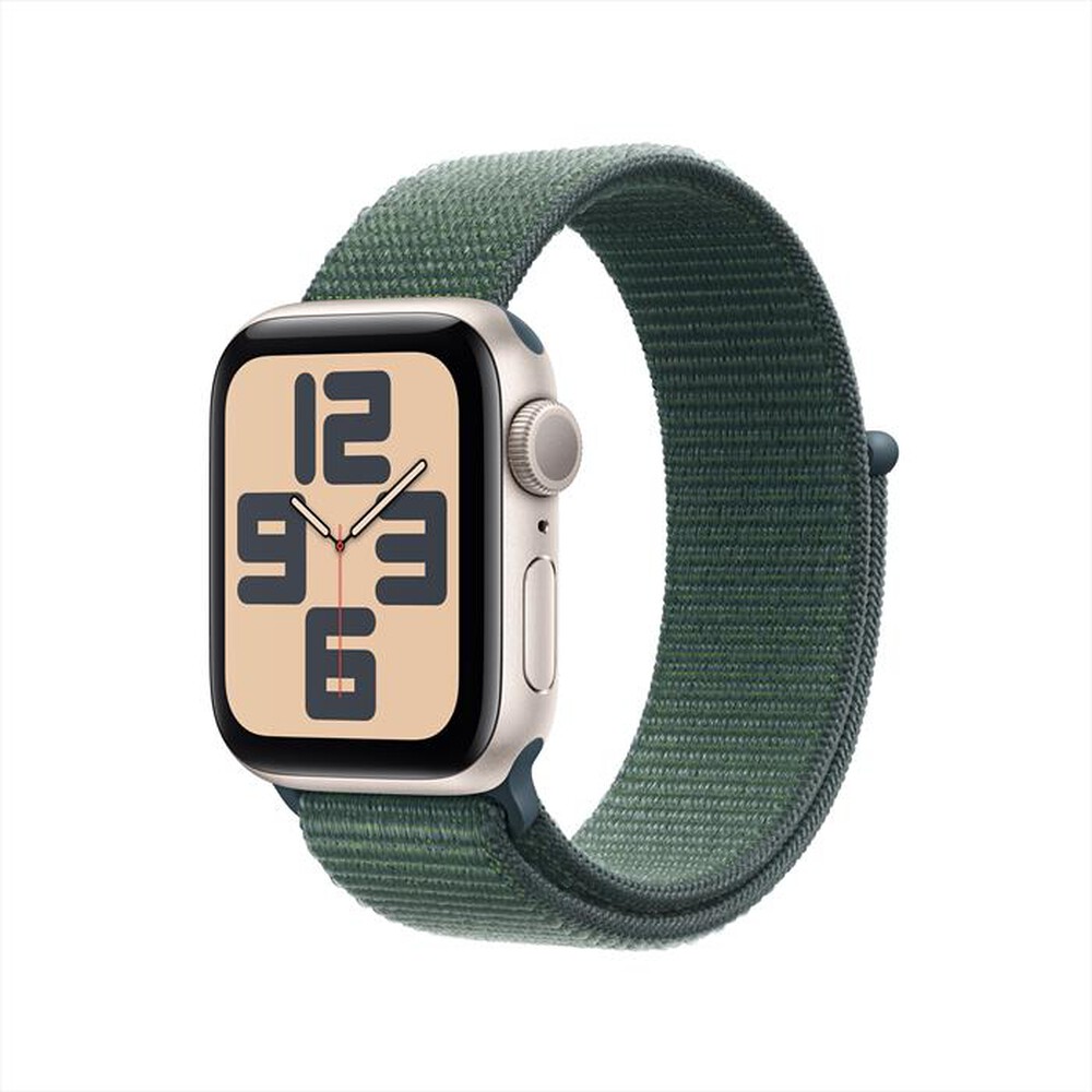 "APPLE - Watch SE GPS 40mm Cassa Alluminio-Galassia - Sport Loop Verde"