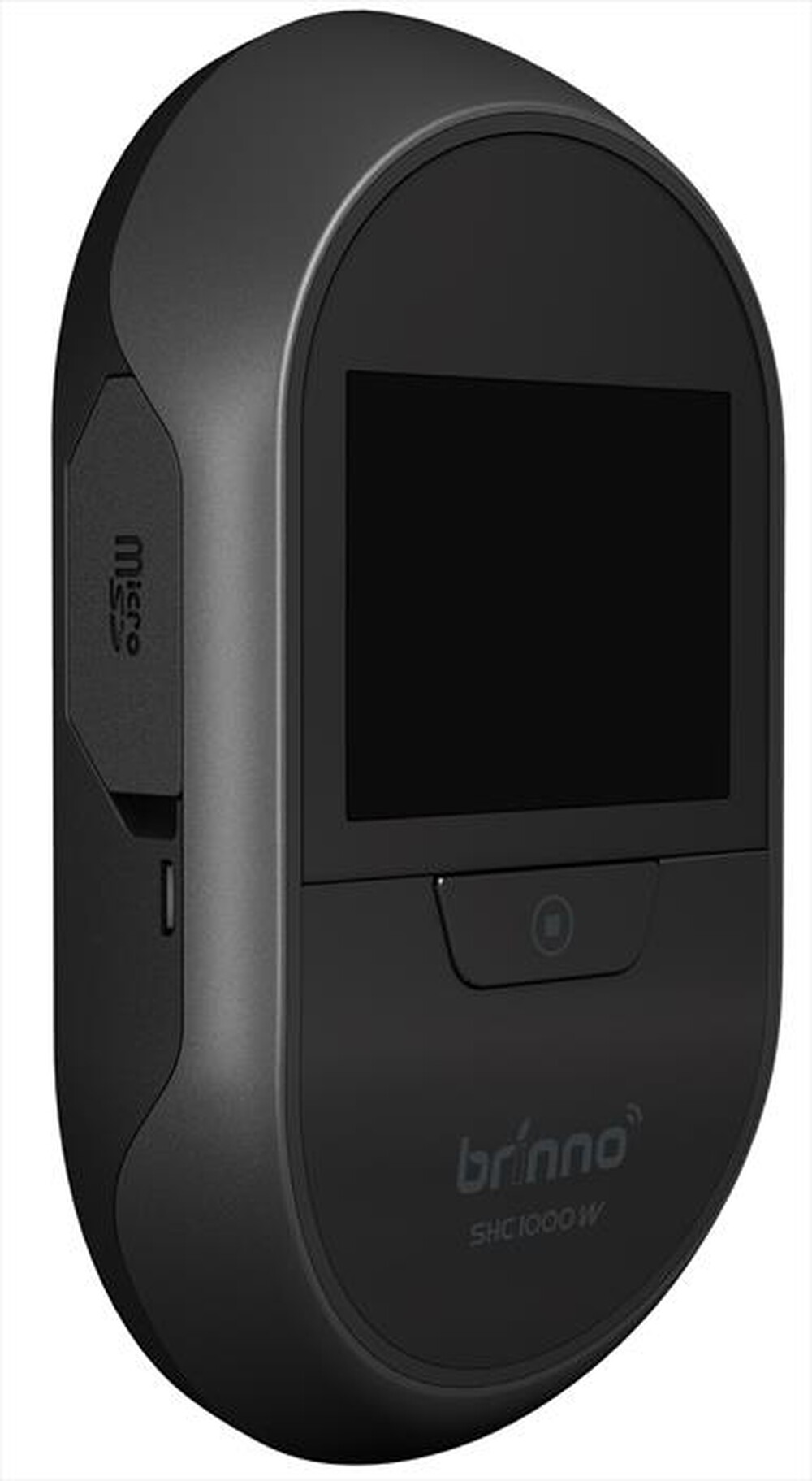 "BRINNO - DUO SPIONCINO DIGITALE ARGENTO WIFI-Nero / Argento"