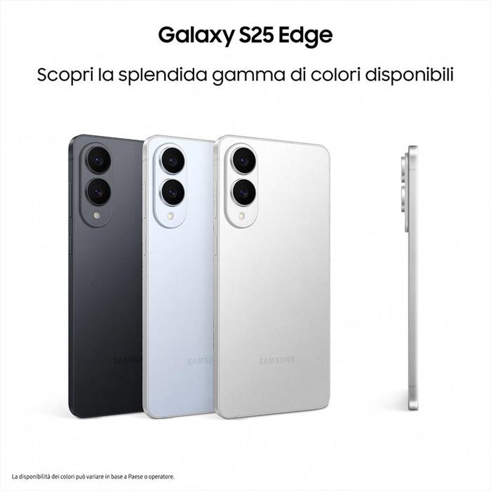Immagine del prodotto SAMSUNG - Galaxy S25 Edge 12+256GB-Titanium Silver