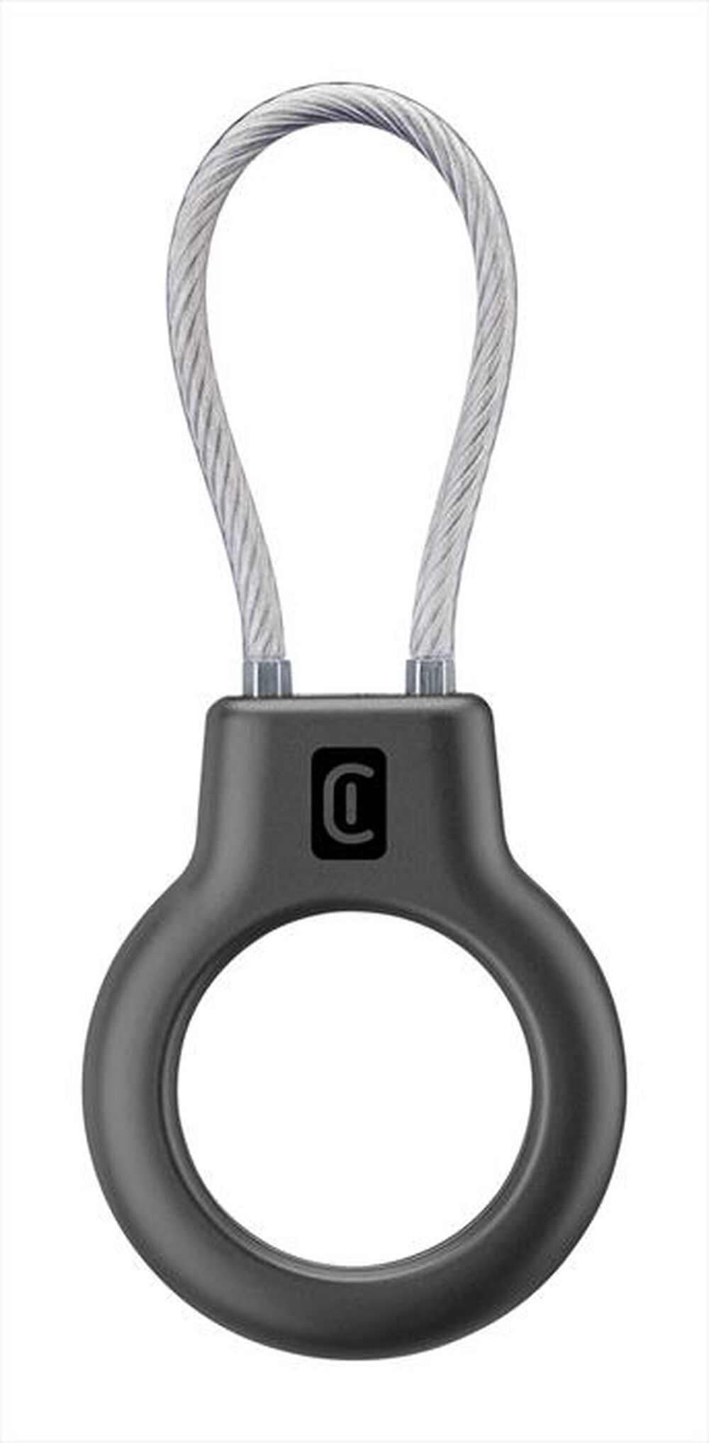 Immagine del prodotto CELLULARLINE - Custodia rigida per AirTag e Tracy Tag SAFE GRIP-Nero