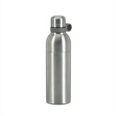 RIVACASE - 90411SL THERMOS ISOTERMICO DA 0,55 L ARGENTO-Argento,  RIVACASE - 90411SL THERMOS ISOTERMICO DA 0,55 L ARGENTO-Argento