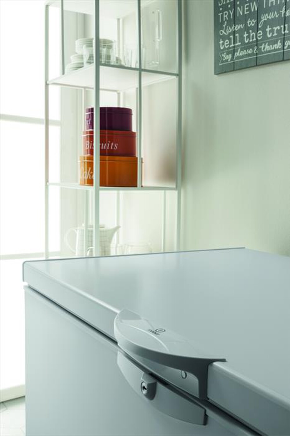 "INDESIT - Congelatore orizzontale OS 1A 400 H 1 Classe F"