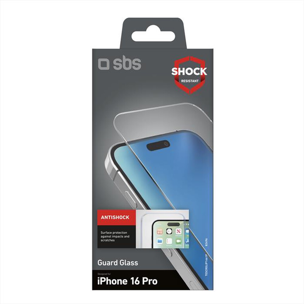 Immagine del prodotto SBS - Screenglass TESCRGLIP1661P iPhone