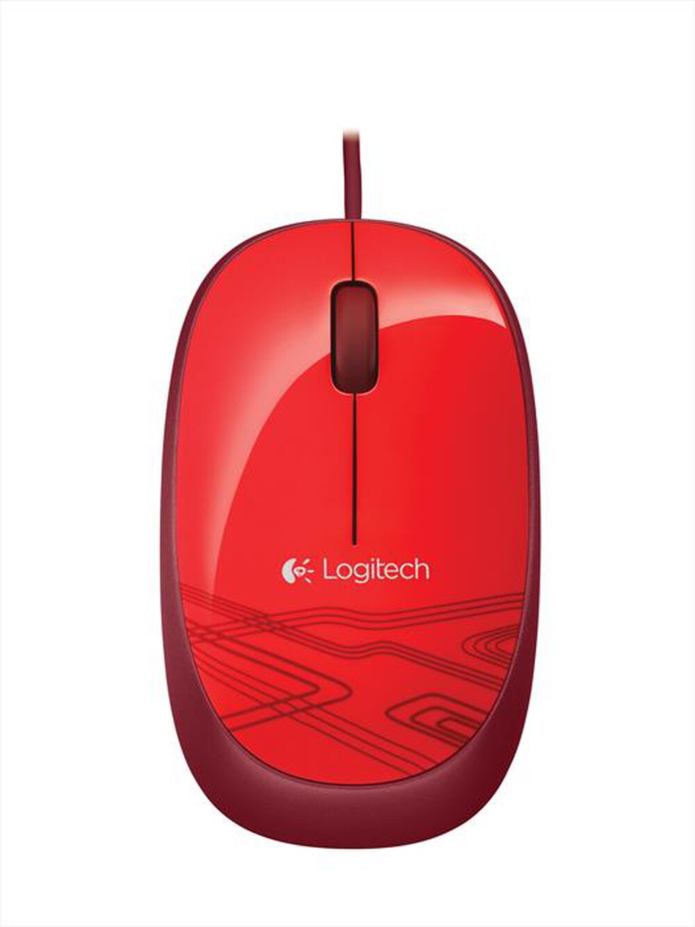 "LOGITECH - Mouse M105-Rosso"