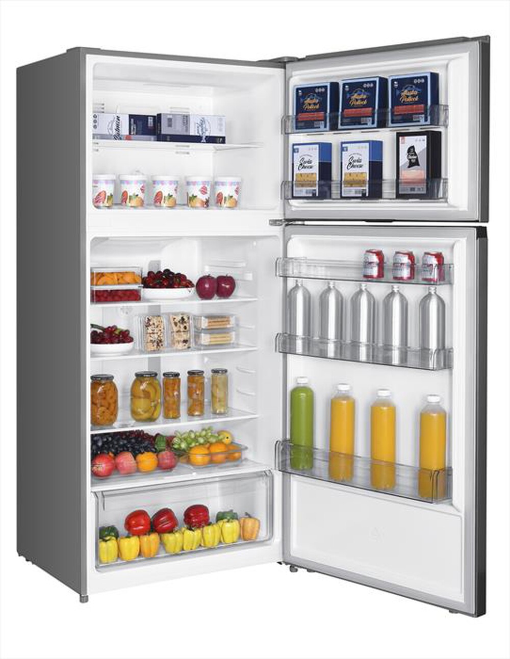"CRANKER - Frigorifero 2 porte CRDP720NFX Classe E-Inox"