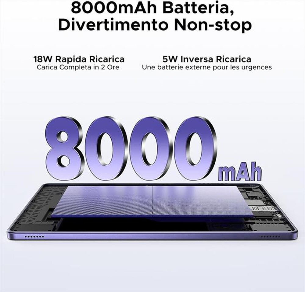 Immagine del prodotto DOGEE - Tablet 11 Pollici Android 16 TAB G6+-nebula grey