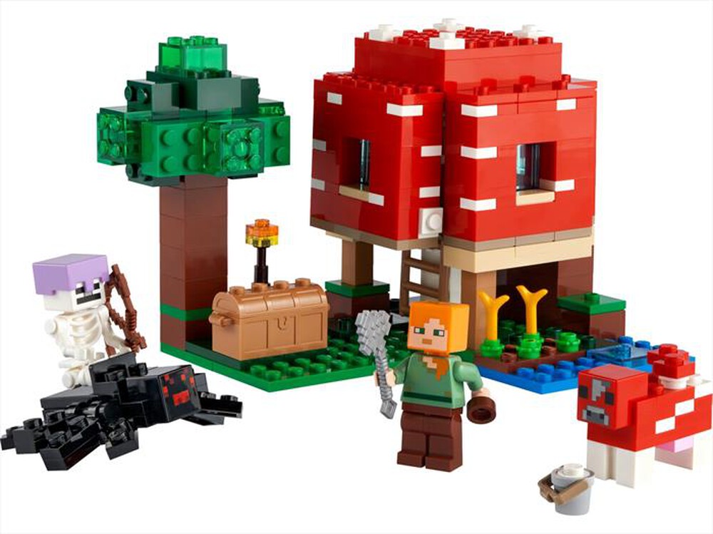 "LEGO - MINECRAFT LA CASA DEI FUNGHI - 21179"