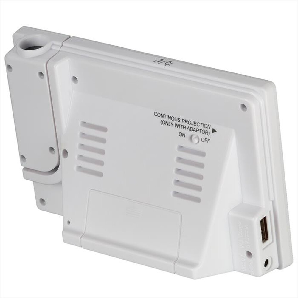 "EXPLORE SCIENTIFIC - RDP1003 OROLOGIO RADIOCONTROLLATO CON PROIEZIONE-White"