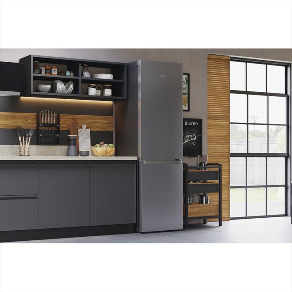"HOTPOINT ARISTON - Frigorifero combinato HAFC9 TA33SX O3 Classe D"