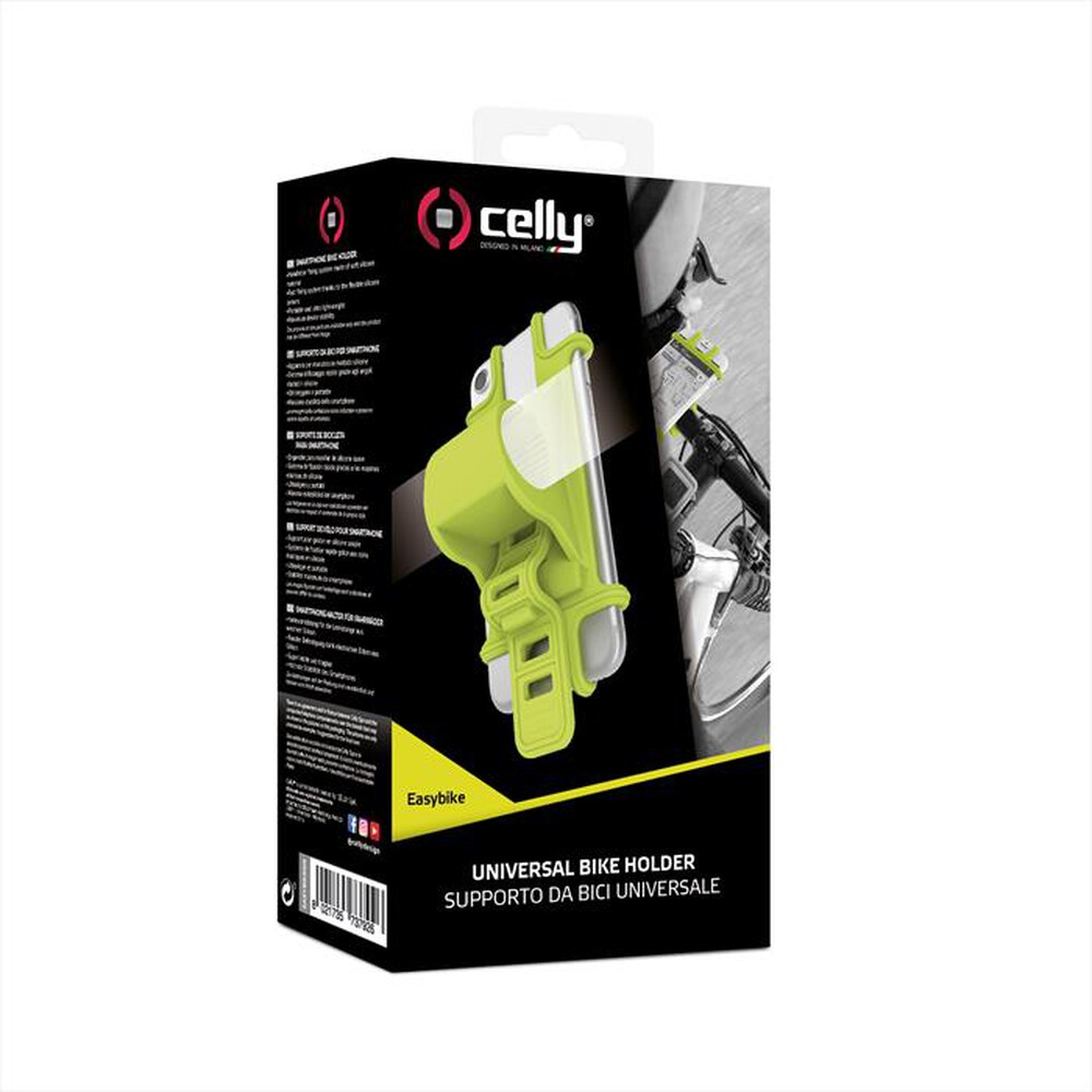 "CELLY - EASYBIKEGN - Verde/Silicone"