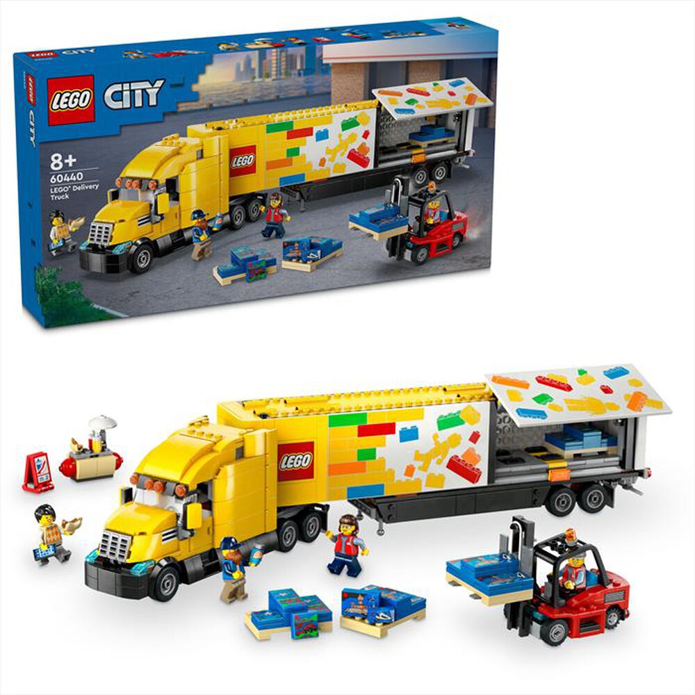 "LEGO - CITY Camion per le consegne giallo - 60440"