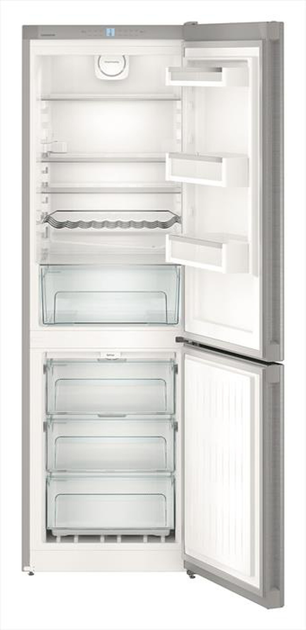 Immagine del prodotto LIEBHERR - Frigorifero combinato CNPEF  4313-22 Classe D 333l-acciaio/silver