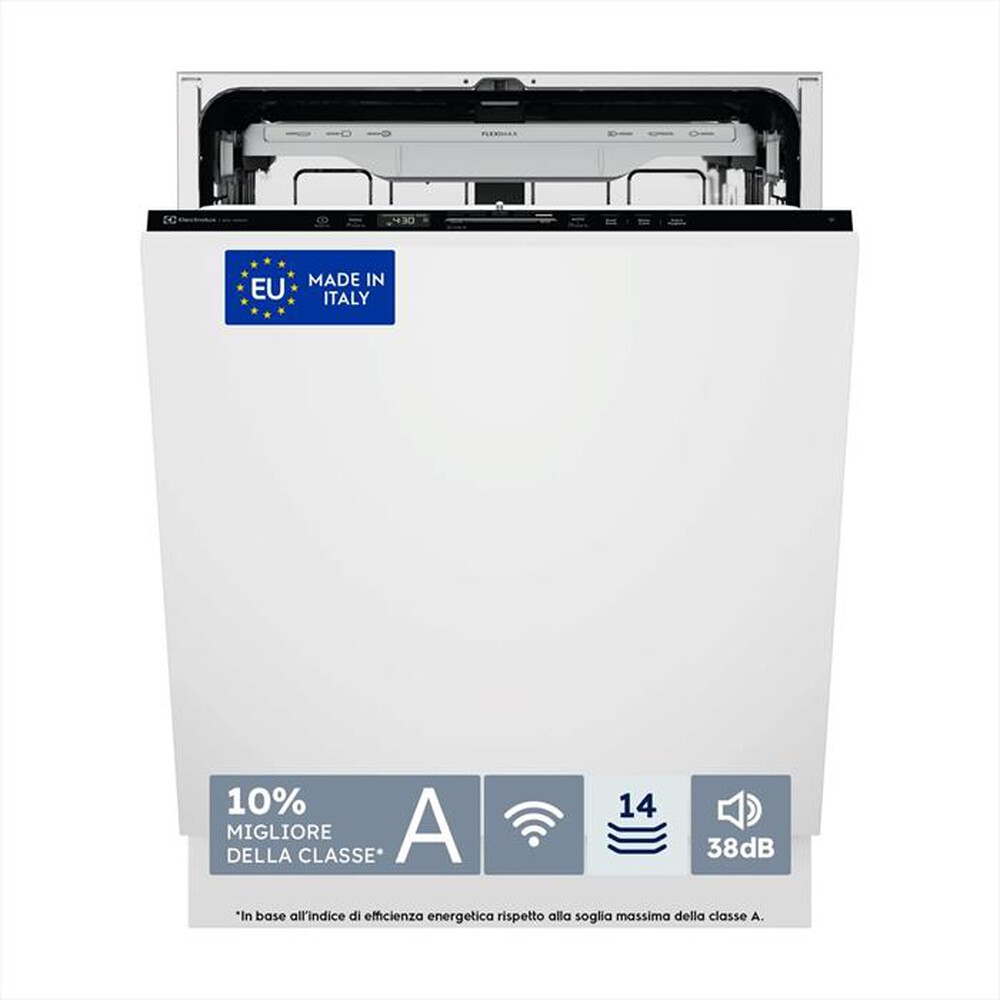 Immagine del prodotto ELECTROLUX - Lavastoviglie E82LX220S Classe A 14 coperti-Bianco