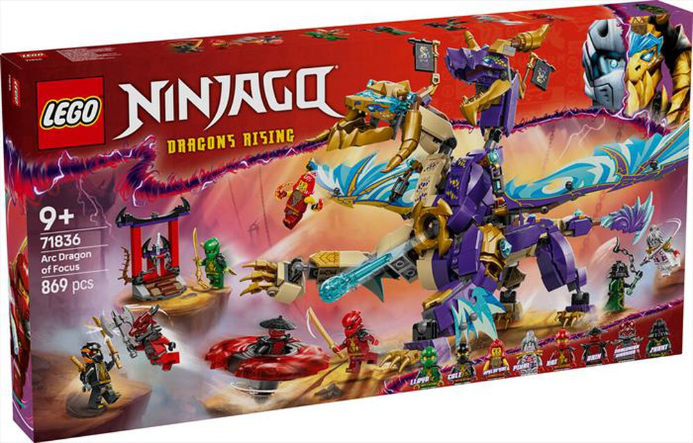 "LEGO - NINJAGO Arco Dragone della Concentrazione - 71836"