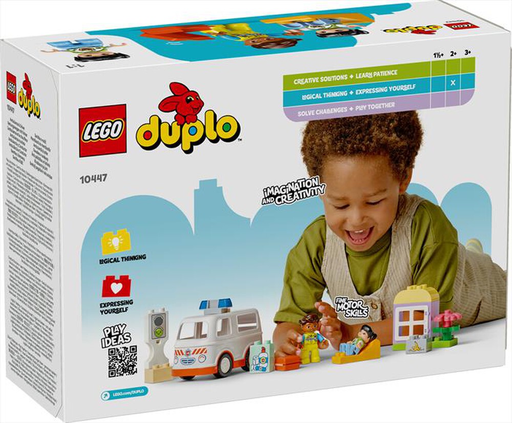 Immagine del prodotto LEGO - DUPLO Town Ambulanza e autista 10447