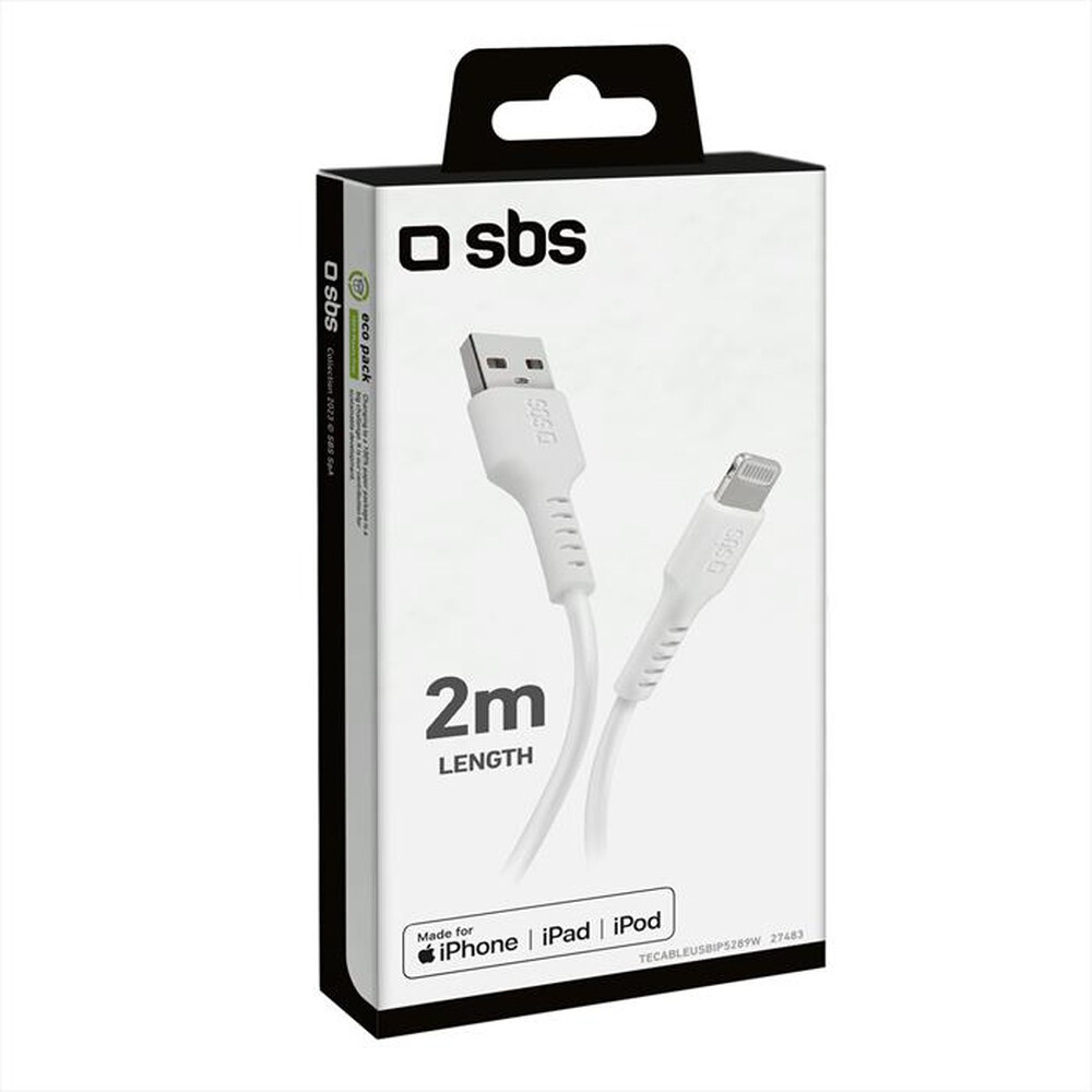 "SBS - TECABLEUSBIP5289W-Bianco"