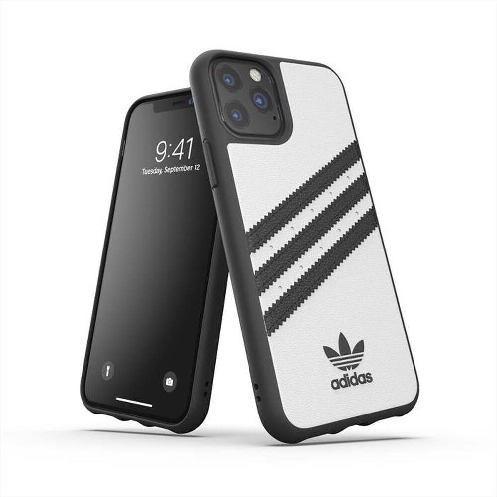 "CELLY - EV7830 ADIDAS SAMBA COVER IPHONE 11 PRO MAX-BIANCO e NERO / TPU e PC"
