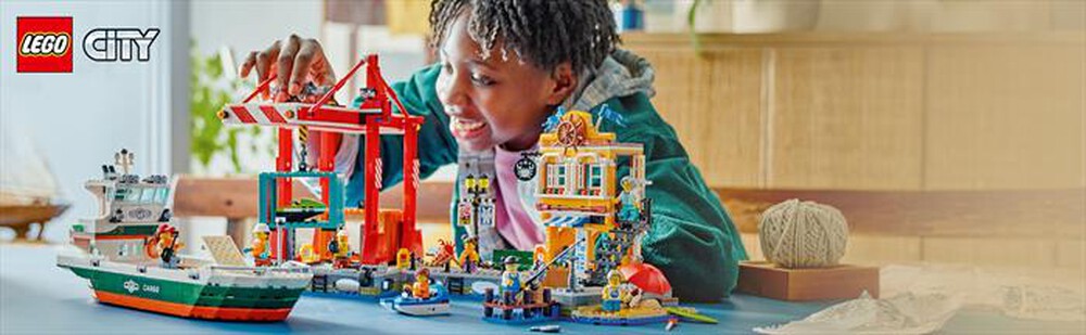 Immagine del prodotto LEGO - MY CITY Porto e nave merci 60422