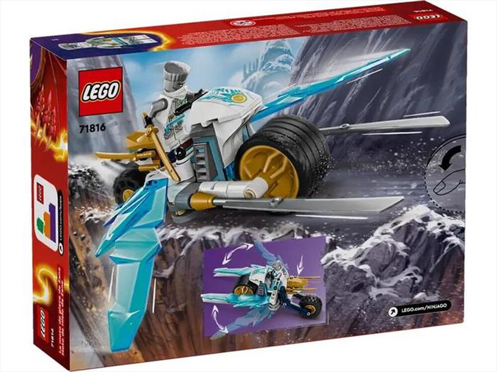 "LEGO - MOTO DI GHIACCIO - 71816-Multicolore"