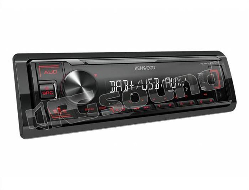 "KENWOOD - KMM-DAB307A0-Nero"