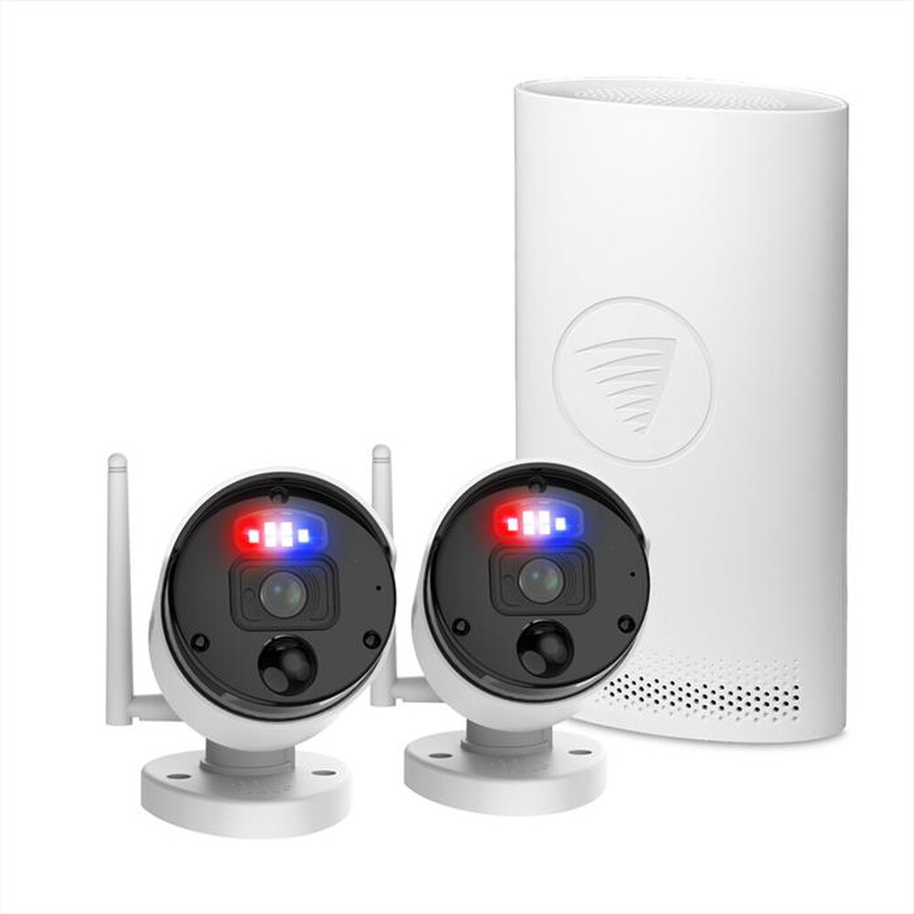 "SWANN - NVW-800 NVR 2 CAM 4 CANALI 4K WI-FI-White"