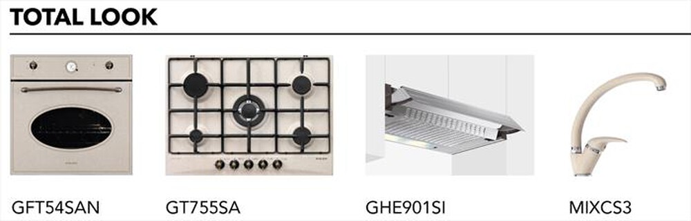 "GLEM GAS - Lavello lneare LS286S 2 vasche-SABBIA"