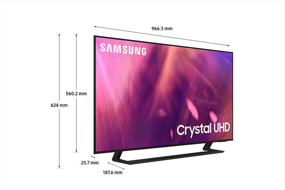 "SAMSUNG - Smart TV Crystal UHD 4K 43” UE43AU9070-Black"