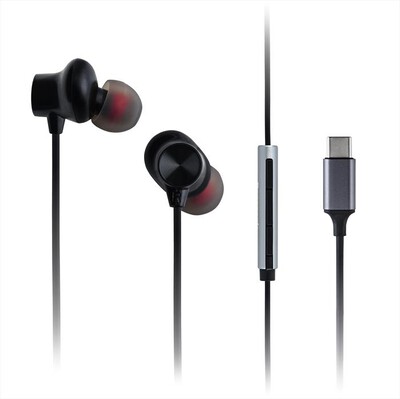 PANASONIC - Auricolari in-ear con cavo USB-C RP-TCM225DEK-Nero