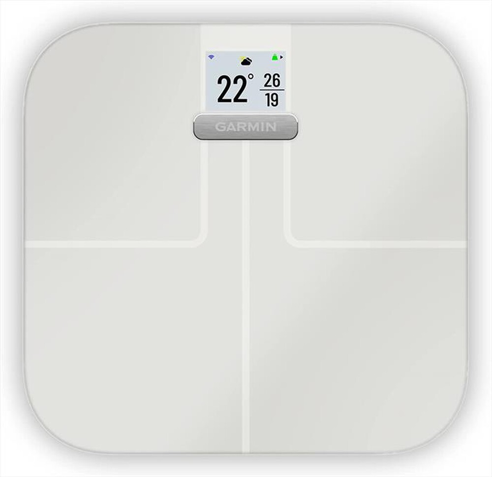 "GARMIN - Bilancia pesapersone INDEX S2-Bianco"