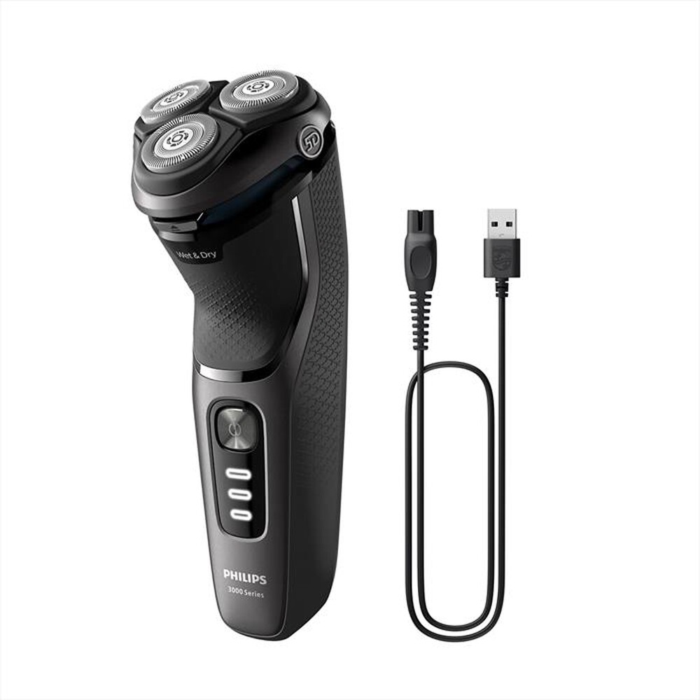 Immagine del prodotto PHILIPS - Rasoio uomo wet & dry S3343/13-Nero
