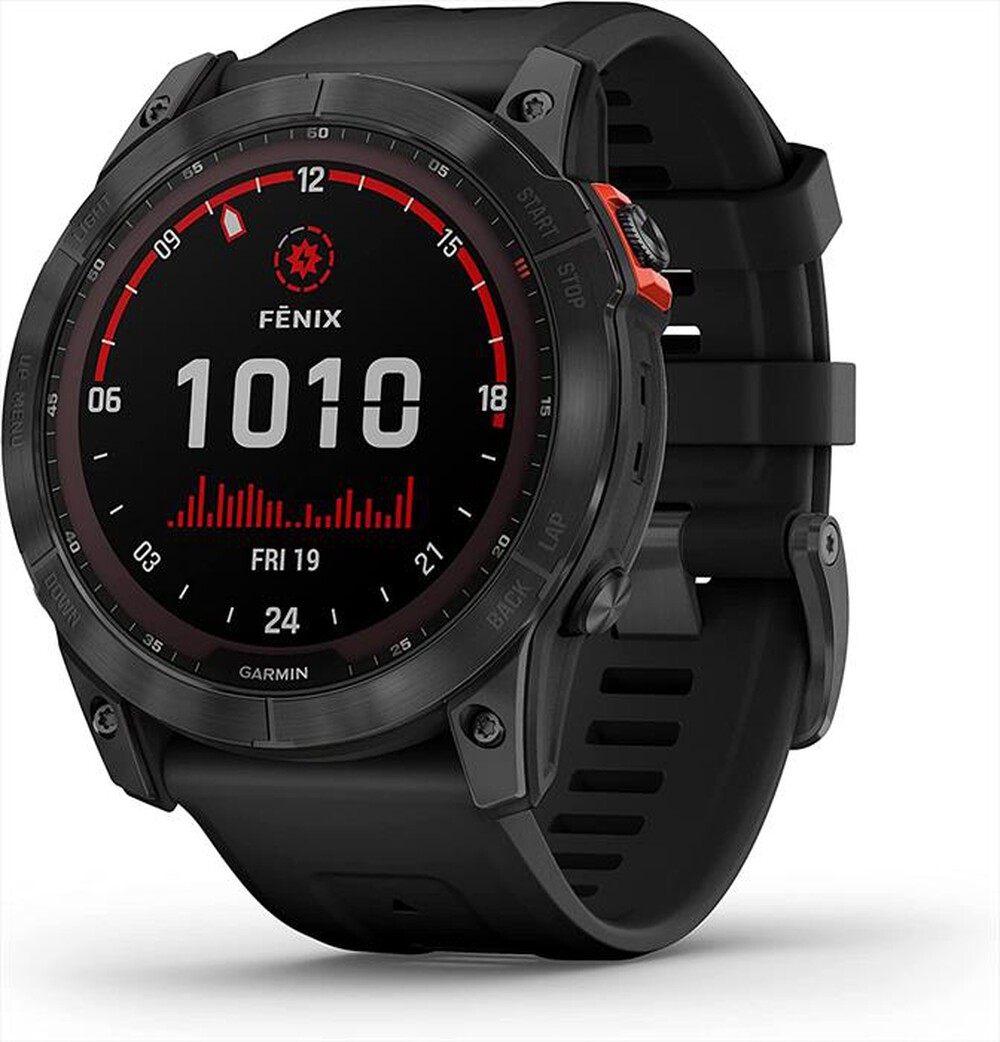 "GARMIN - Smart Watch Fenix 7X Solar Edition-Grigio"