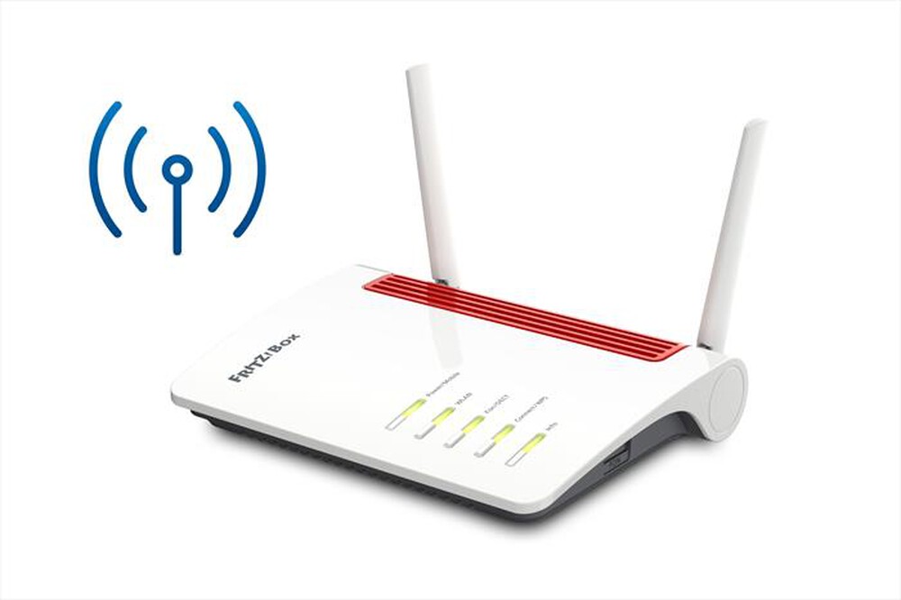FRITZ! - FRITZ!BOX 6850 LTE-Bianco/Rosso