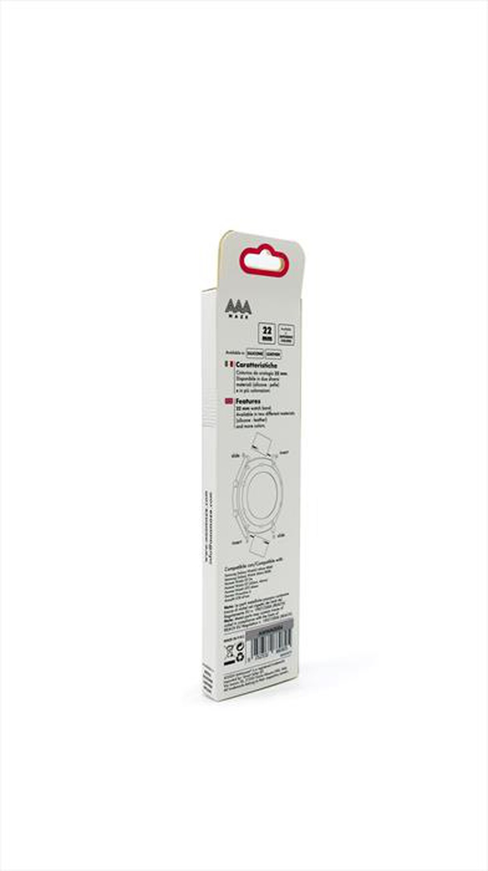 "AAAMAZE - CINTURINO IN SILICONE 22MM SPORT GREY-Grey"