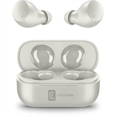 CELLULARLINE - Auricolare bluetooth BTWINKTWSD-Grigio