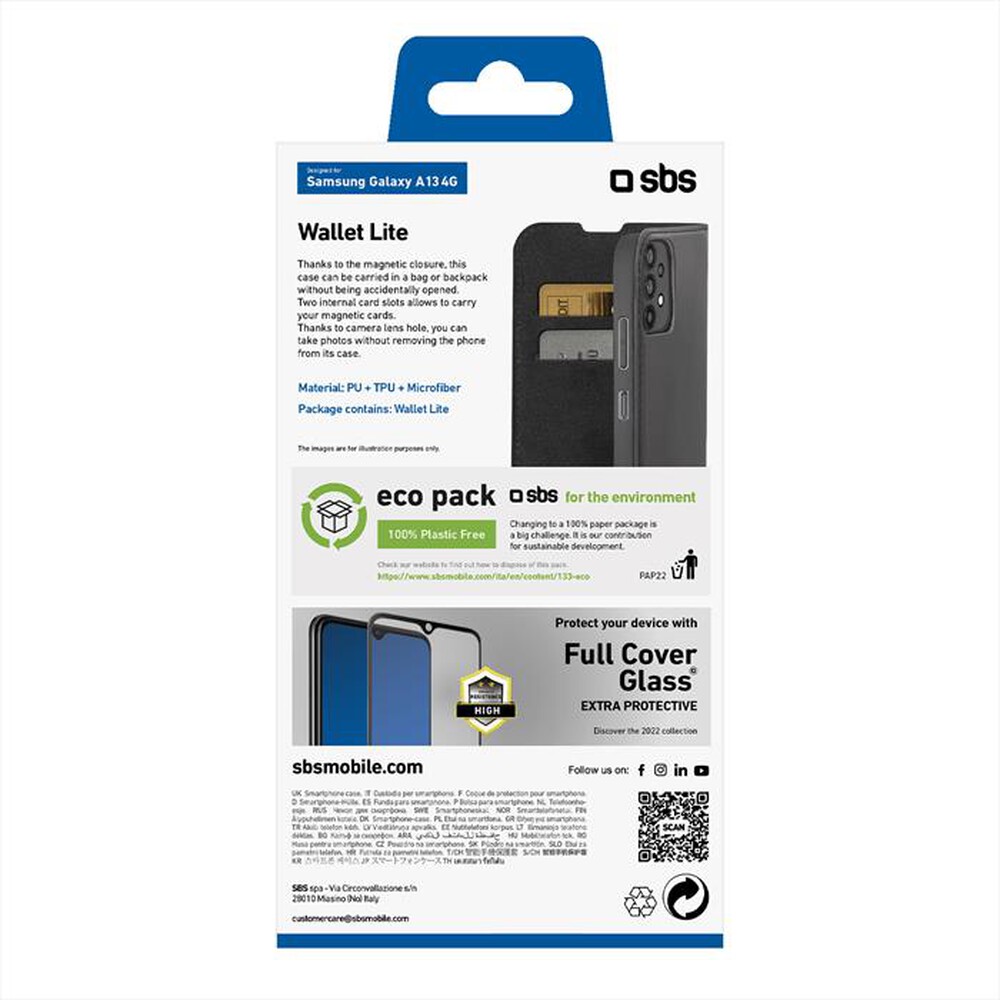 Immagine del prodotto SBS - TEBKLITESAA134GK-Nero