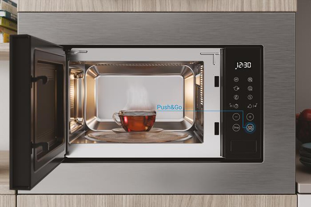 Immagine del prodotto INDESIT - Forno microonde 20lt MWI 120 GX.1 MICROWAVE-Acciaio inox