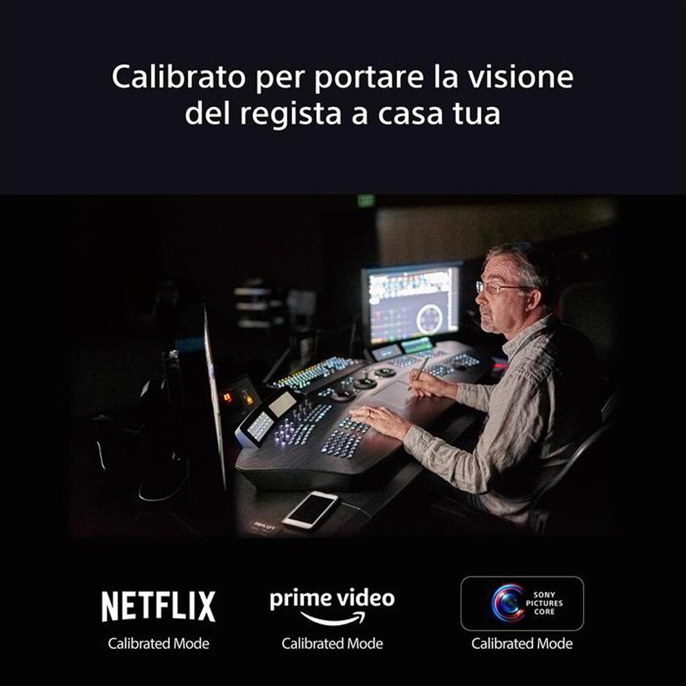 Immagine del prodotto SONY - Smart TV OLED 55" 4K K55XR8APAEP 120Hz-Nero