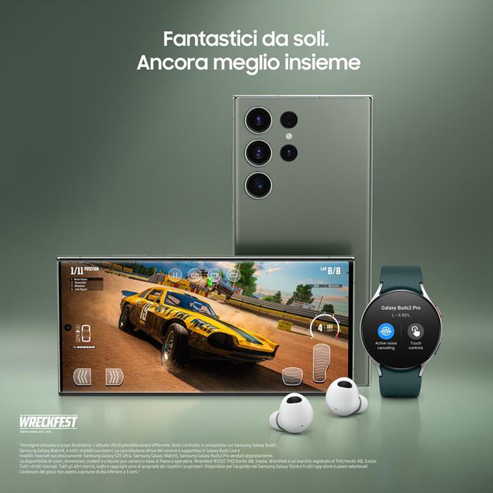 Immagine del prodotto SAMSUNG - Galaxy S23 Ultra 12+512GB-Green