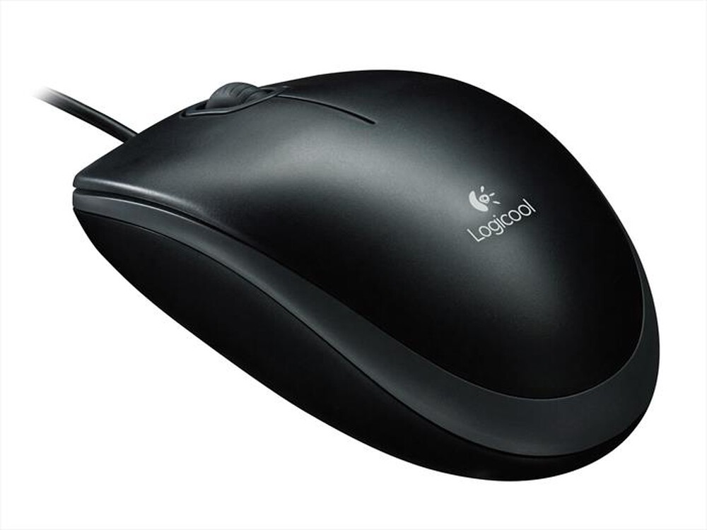 "LOGITECH - Wired Mouse M100-black"