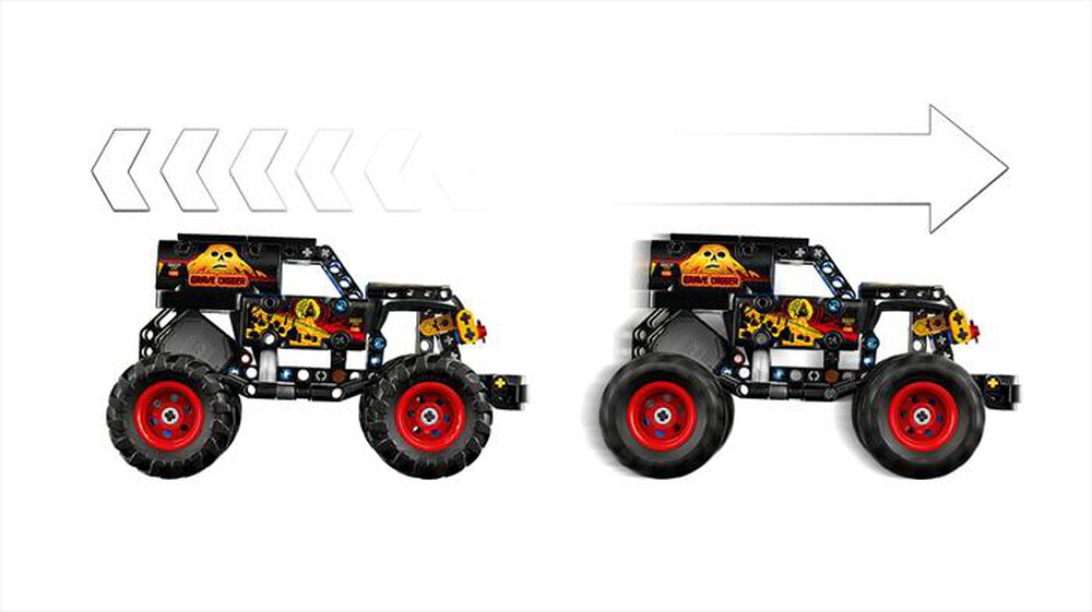 Immagine del prodotto LEGO - TECHNIC Monster Jam Grave Digger Fuoco e - 42219