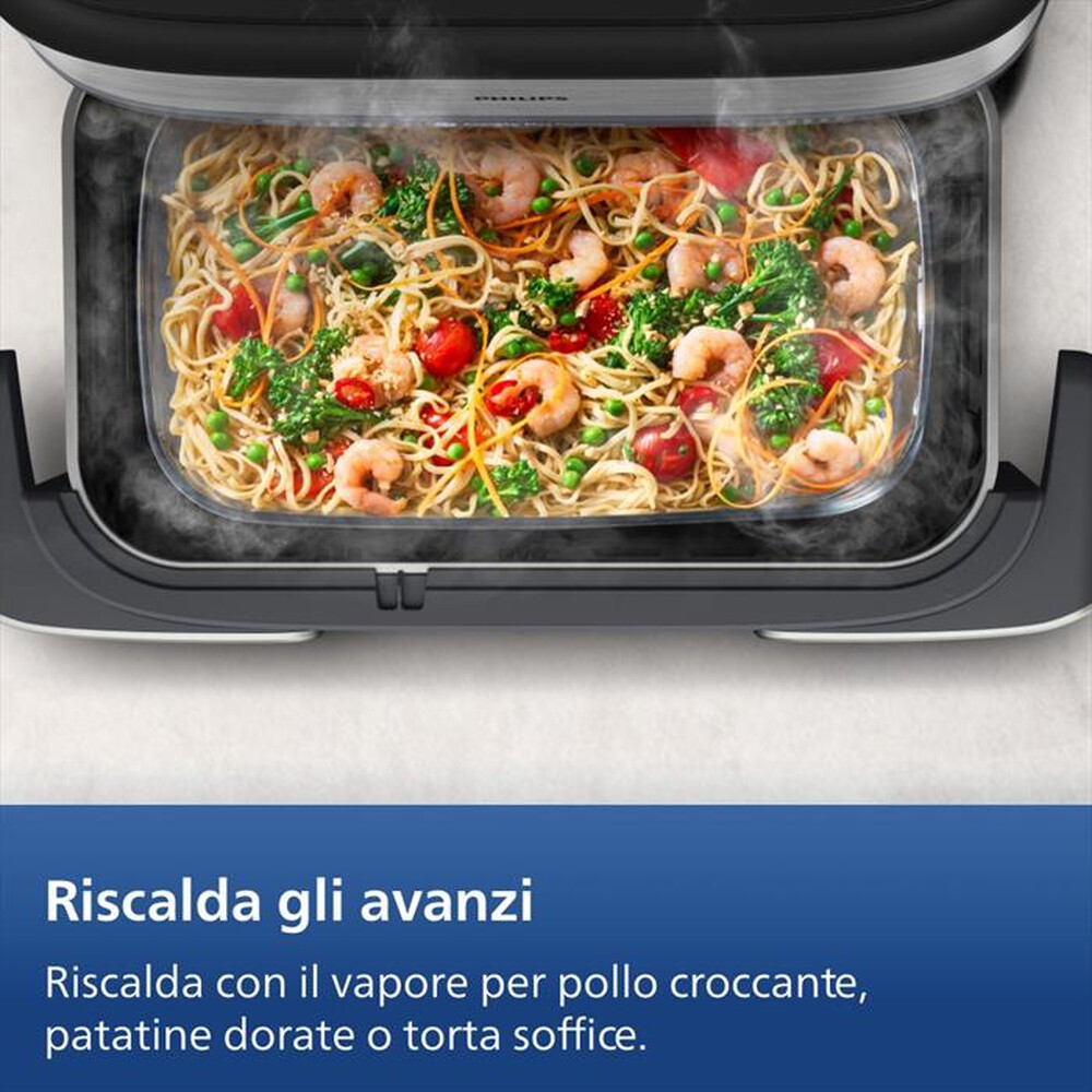 Immagine del prodotto PHILIPS - Friggitrice ad aria AIRFRYER Serie 5000 NA565/02-Inox