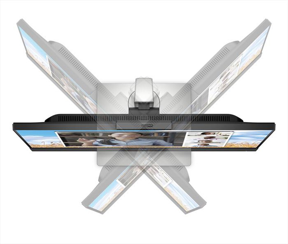 Immagine del prodotto HP - Monitor LED 23,8" M24 WEBCAM-Nero, Argento