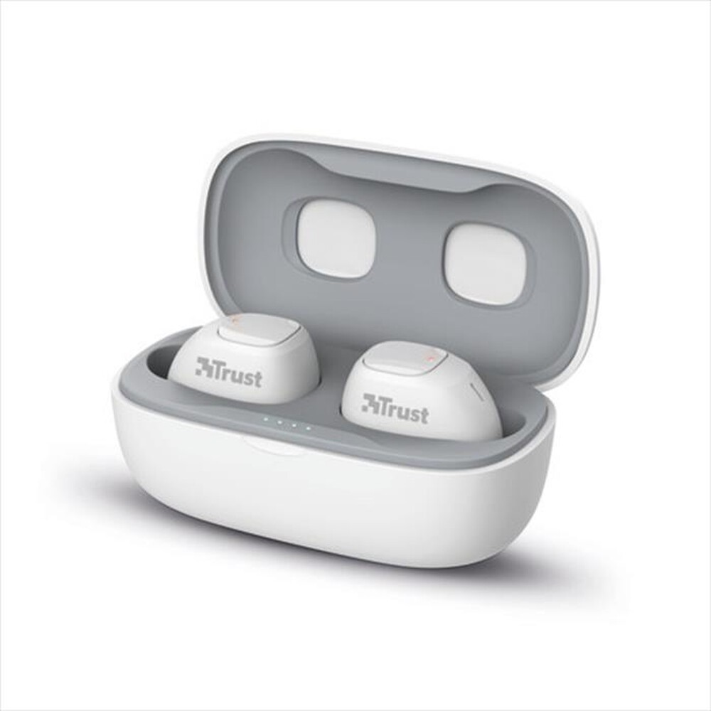 "TRUST - NIKA COMPACT BLUETH EARPHONES-White"