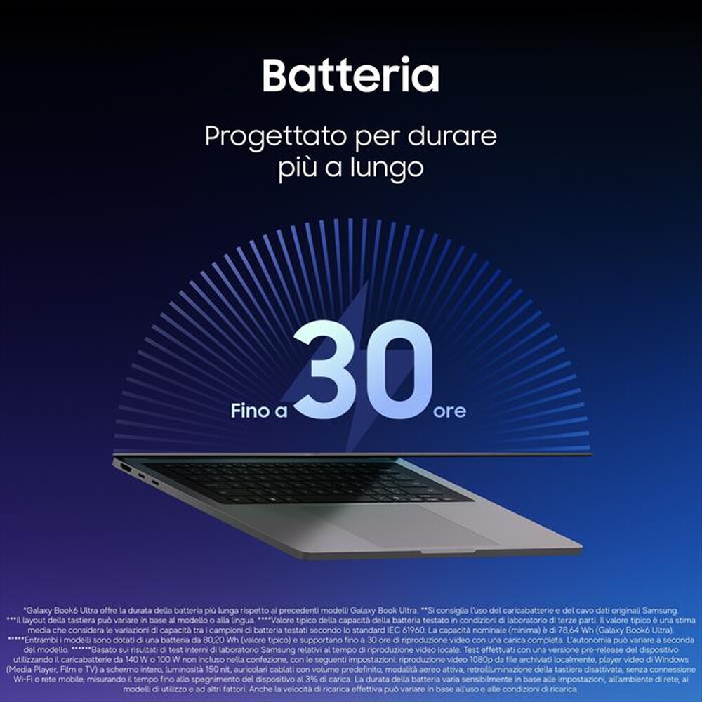 Immagine del prodotto SAMSUNG - Notebook GALAXY BOOK6 ULTRA-Gray