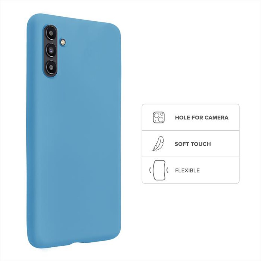"SBS - Cover Rainbow TERBWSAA13CER per Samsung A13-Cerulean"