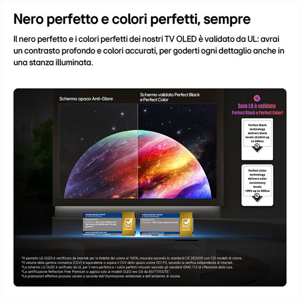 Immagine del prodotto LG - Smart TV OLED Evo AI 48" EVO AI G6S OLED48G66LS-Dark Satin Silver
