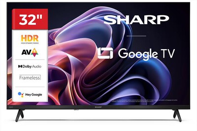 SHARP - Smart TV LED HD READY 32" 32HF3765E-Nero
