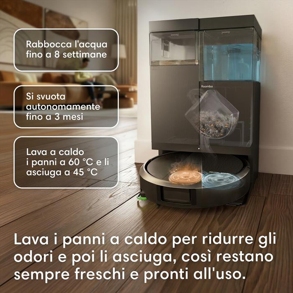 Immagine del prodotto iROBOT - ROOMBA PLUS 515 COMBO + AUTOWASH DOCK-Black
